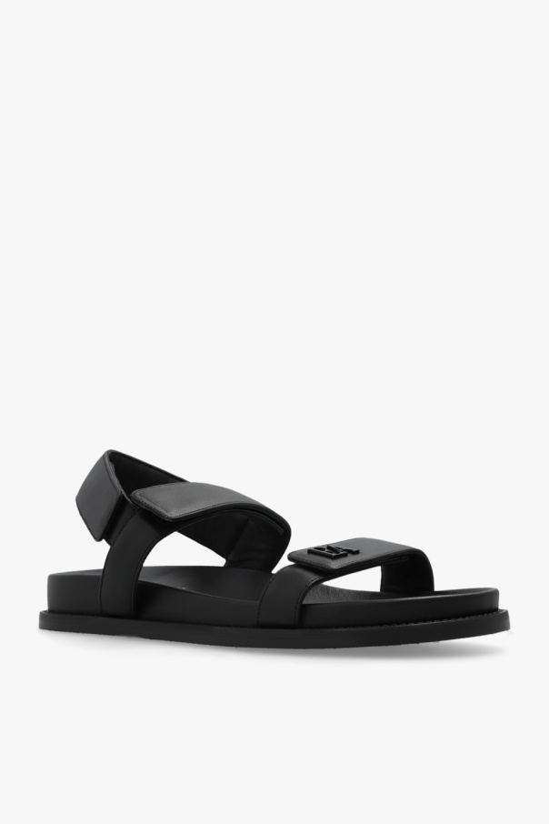 【関税無・国内発】 Emporio Armani / Nylon Strappy Sandals Emporio Armani | Nylon Strappy Sandals | Flatform Sandals | USC